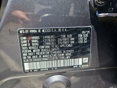 2021 Honda HR-V LX