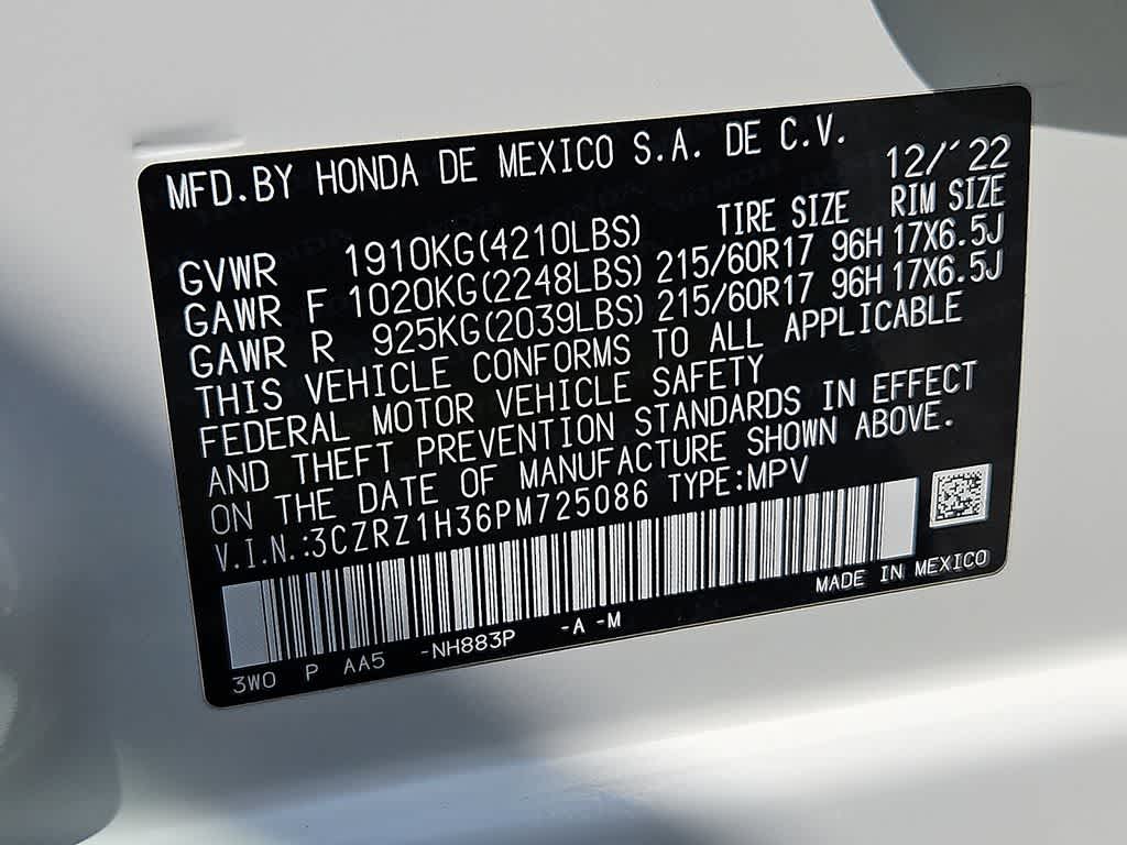 2023 Honda HR-V LX
