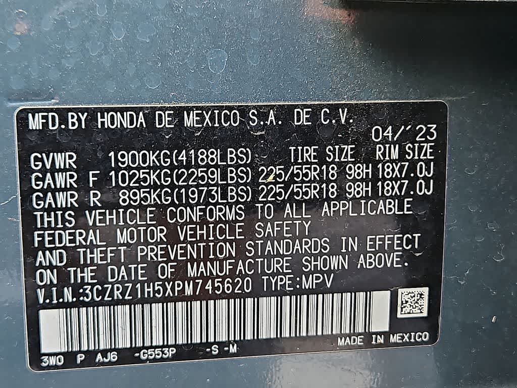 2023 Honda HR-V Sport
