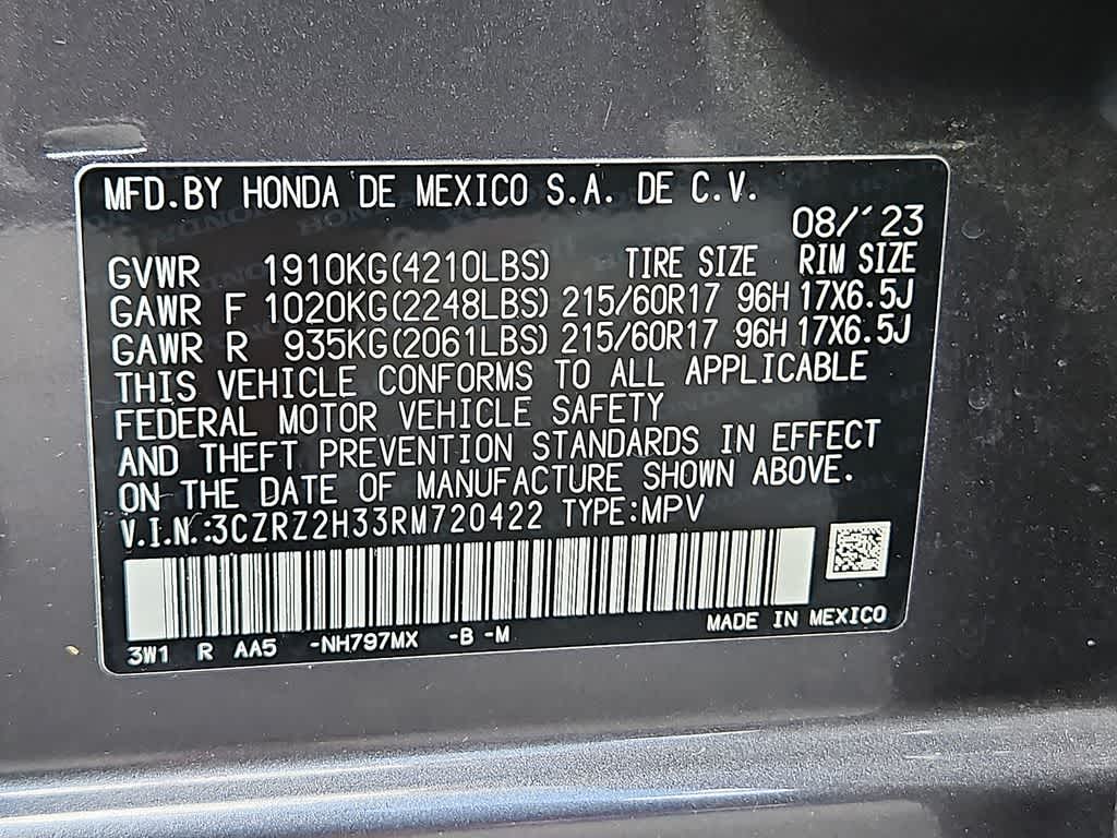 2024 Honda HR-V LX