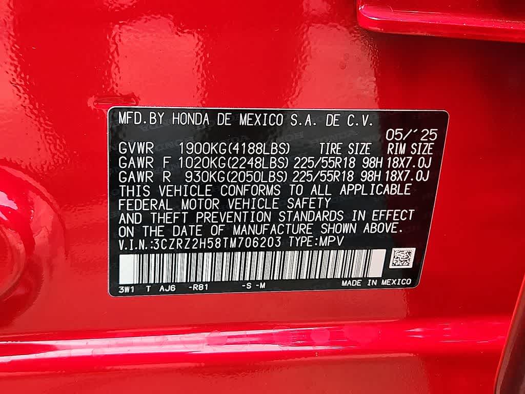 2026 Honda HR-V Sport