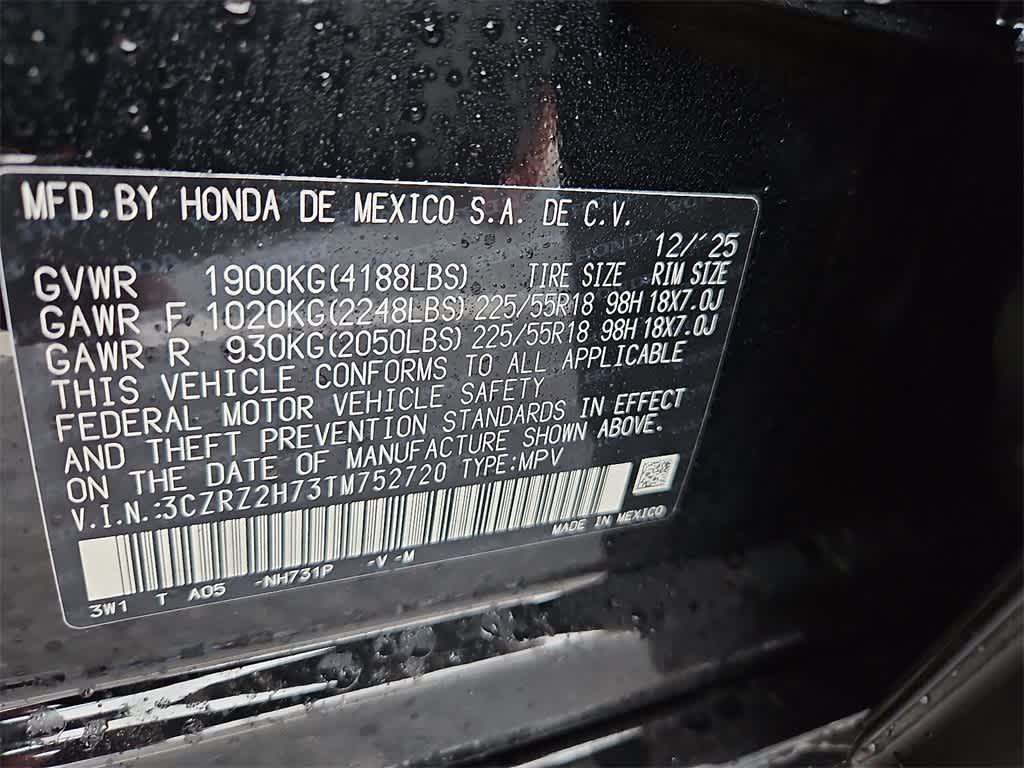 2026 Honda HR-V EX-L