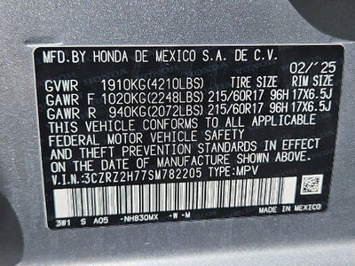2025 Honda HR-V EX-L