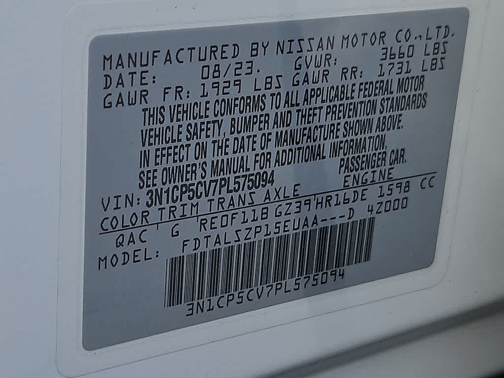 2023 Nissan Kicks SV