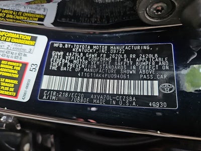 2023 Toyota Camry SE Nightshade