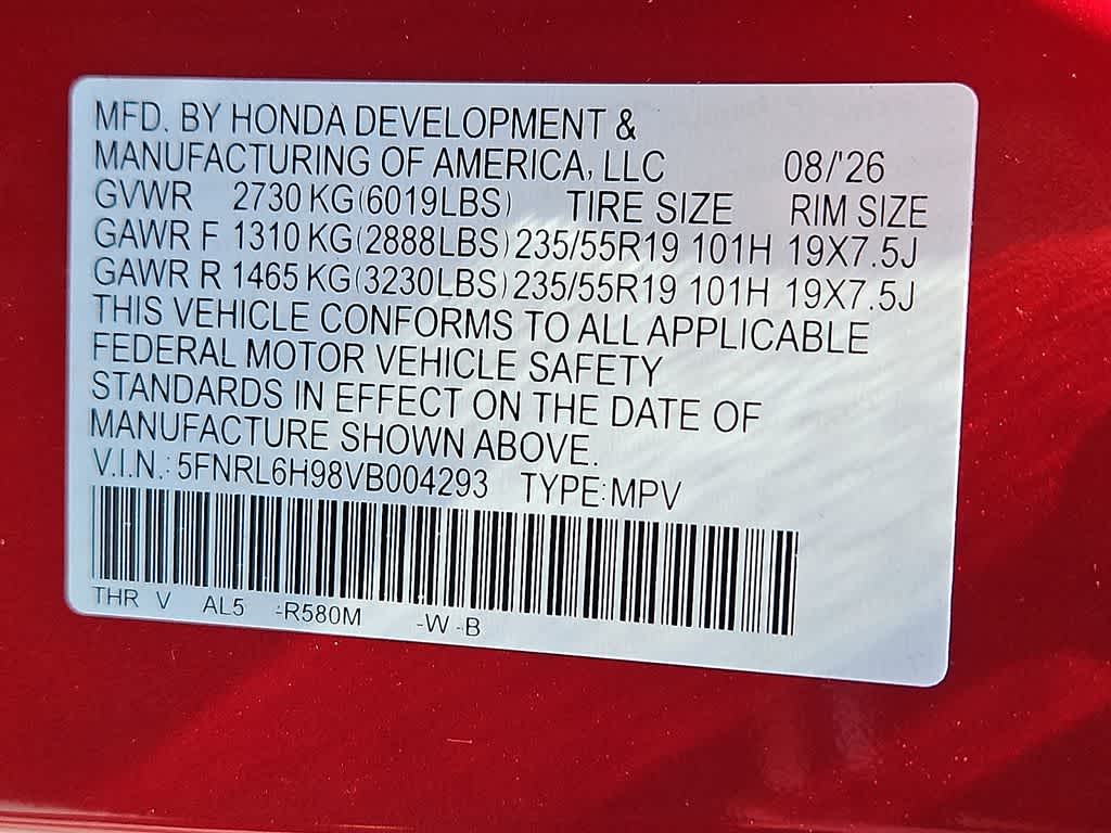 2027 Honda Odyssey Elite