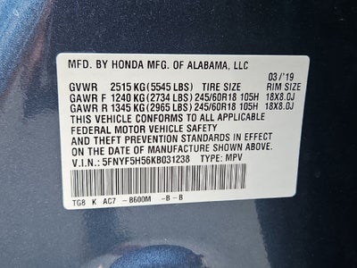 2019 Honda Pilot EX-L