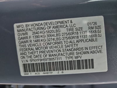 2026 Honda Passport TrailSport