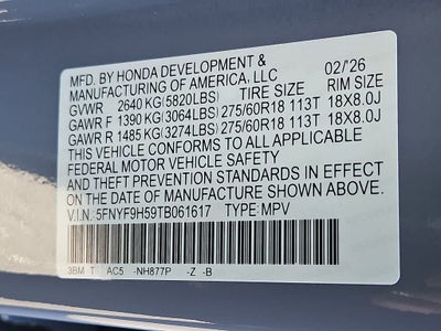 2026 Honda Passport TrailSport