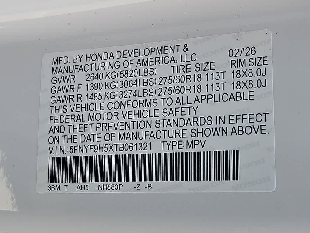 2026 Honda Passport TrailSport Blackout
