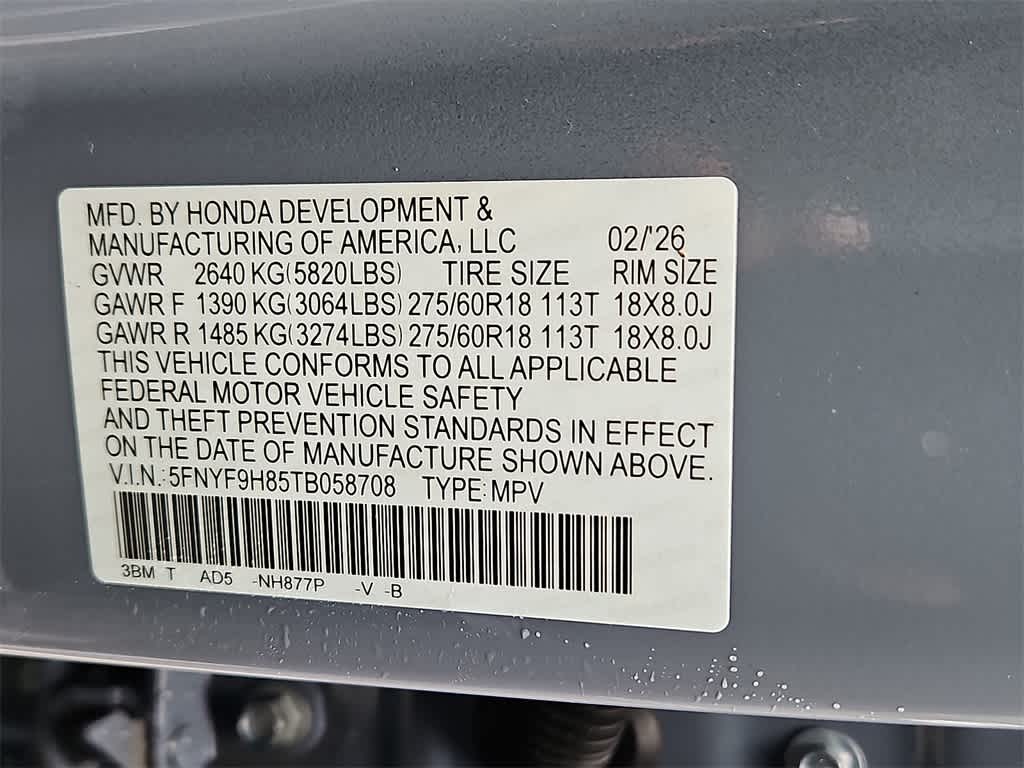 2026 Honda Passport TrailSport Elite