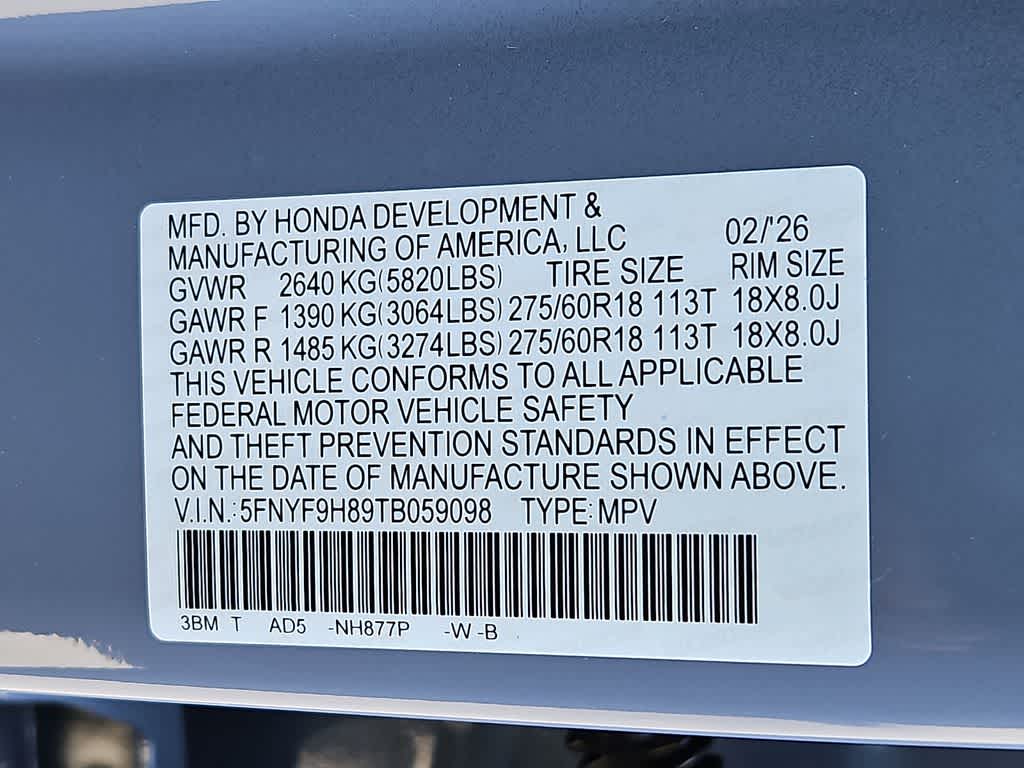 2026 Honda Passport TrailSport Elite