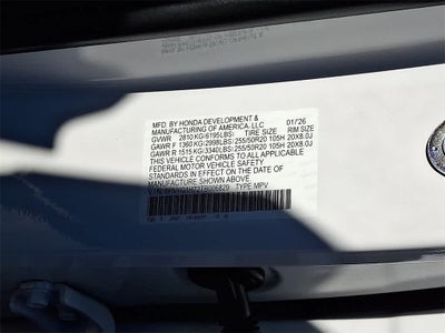 2026 Honda Pilot Touring