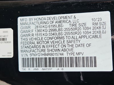 2024 Honda Pilot Elite