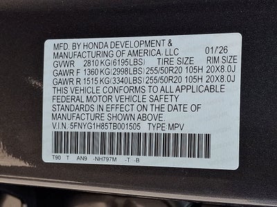 2026 Honda Pilot Elite