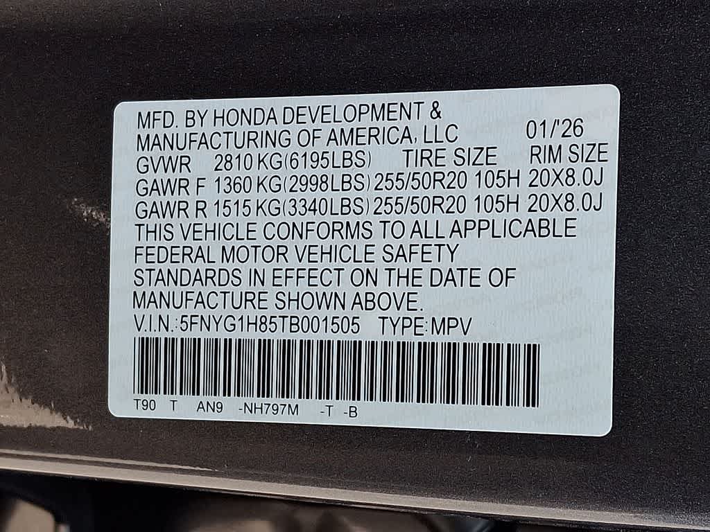 2026 Honda Pilot Elite