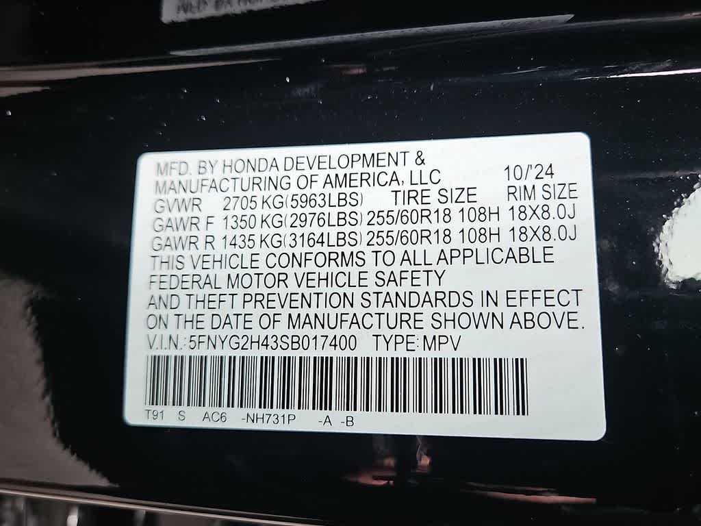 2025 Honda Pilot EX-L