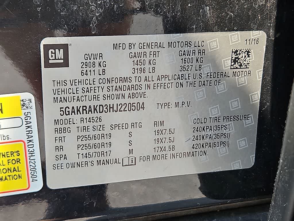 2017 Buick Enclave Convenience