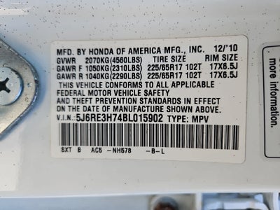 2011 Honda CR-V Base