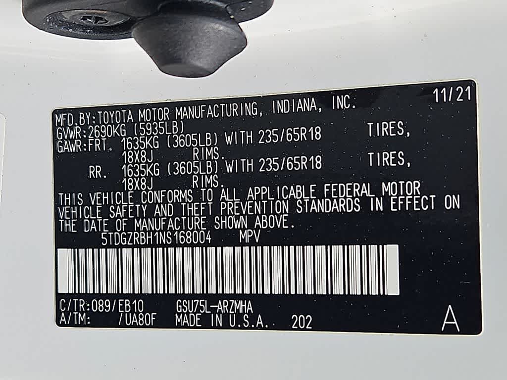 2022 Toyota Highlander XLE