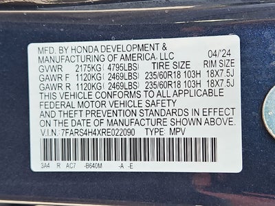 2024 Honda CR-V EX