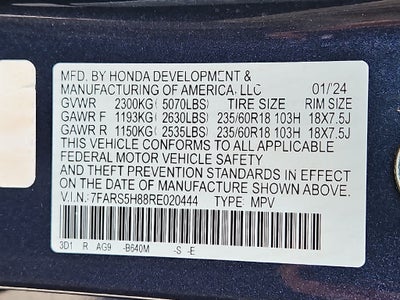 2024 Honda CR-V Hybrid Sport-L