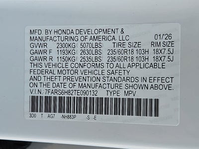 2026 Honda CR-V Hybrid Sport-L