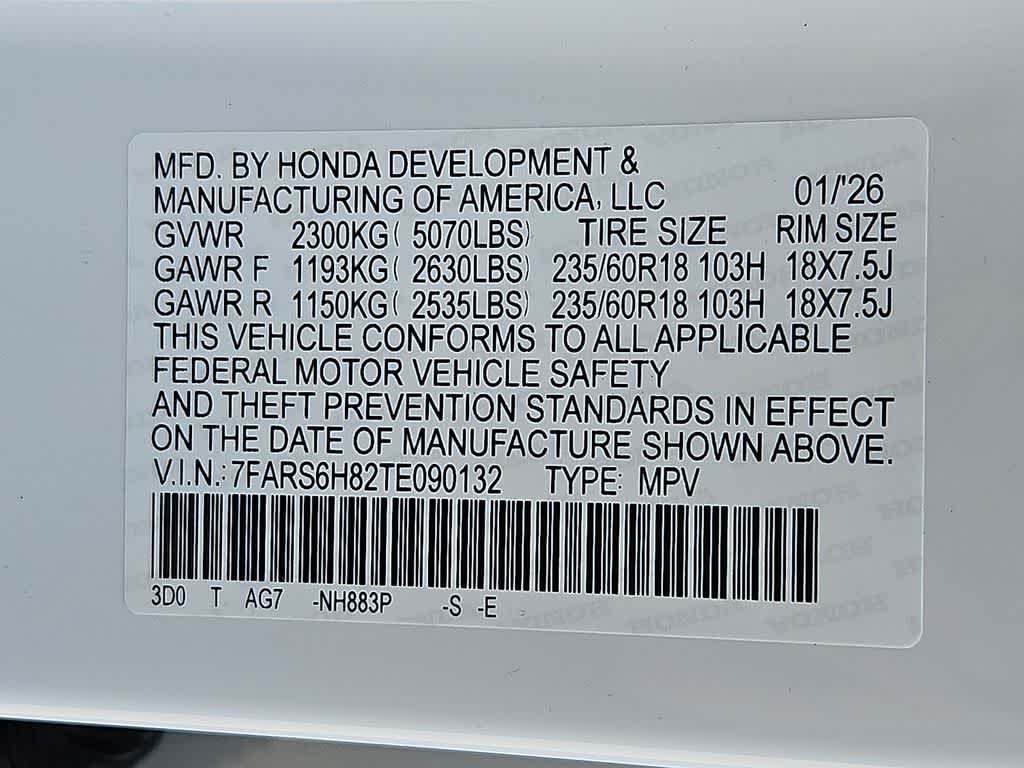 2026 Honda CR-V Hybrid Sport-L