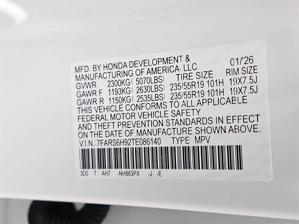 2026 Honda CR-V Hybrid Sport Touring