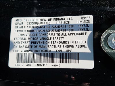 2018 Honda CR-V Base