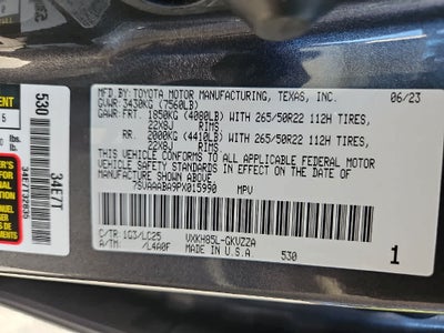 2023 Toyota Sequoia Capstone