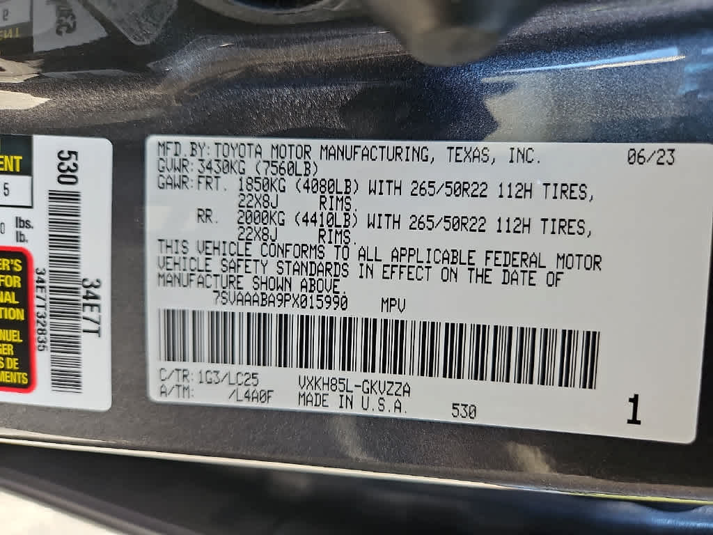 2023 Toyota Sequoia Capstone