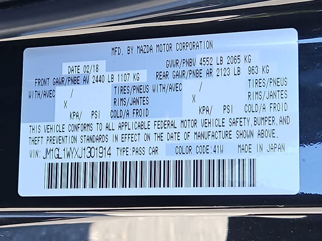 2018 Mazda Mazda6 Grand Touring Reserve