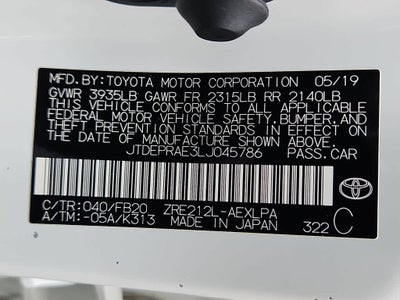 2020 Toyota Corolla LE