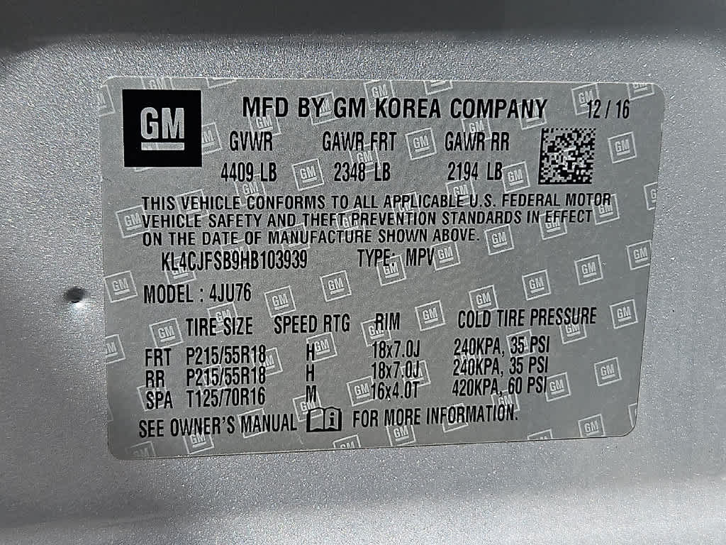 2017 Buick Encore Preferred II