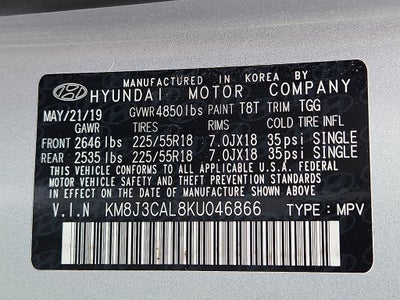 2019 Hyundai Tucson SEL