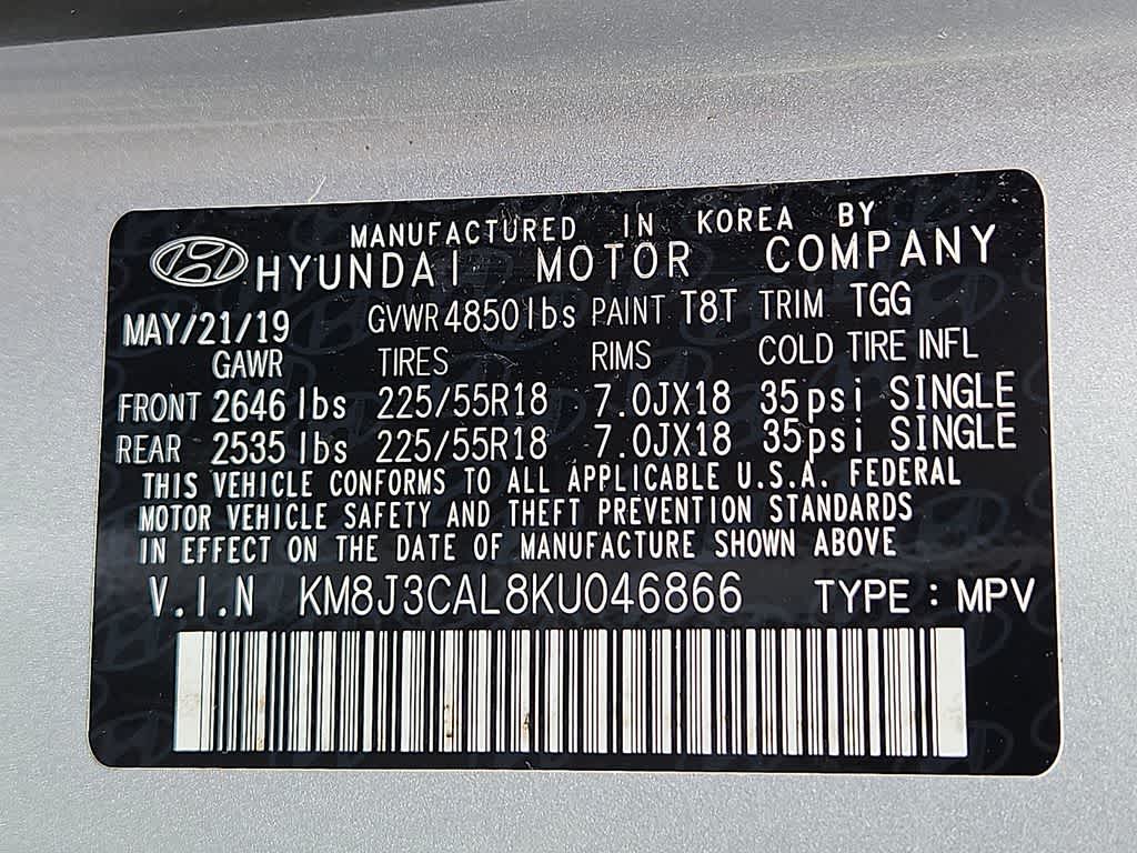 2019 Hyundai Tucson SEL