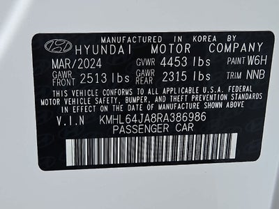 2024 Hyundai Sonata SEL