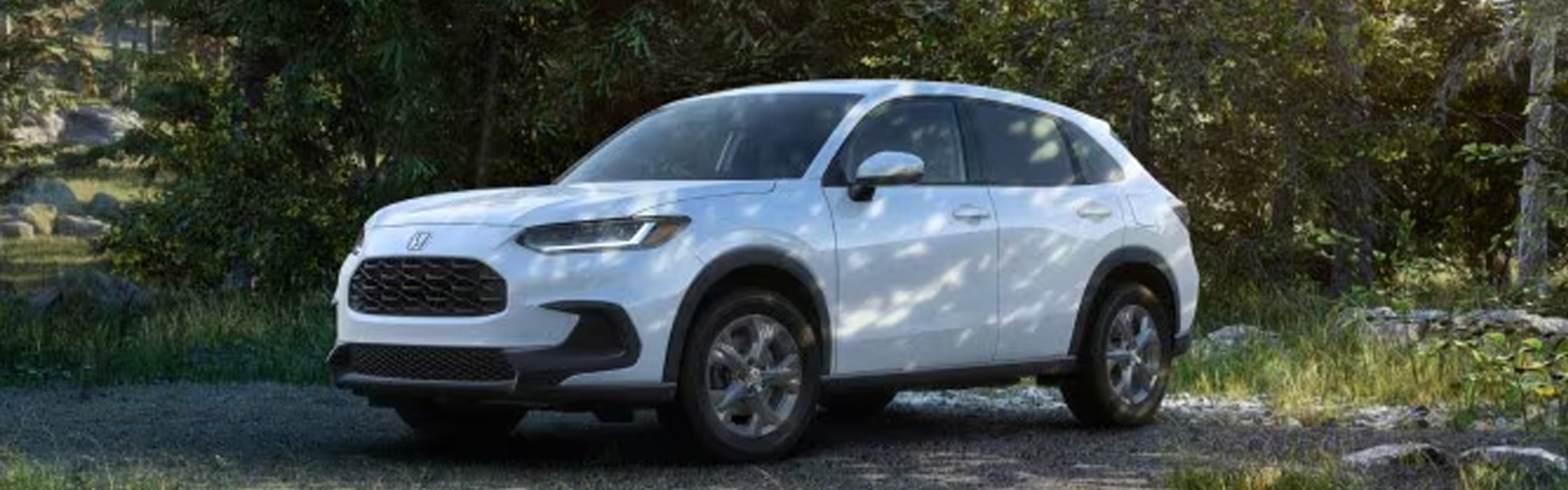 2026 Honda HR-V in white with stylish design.