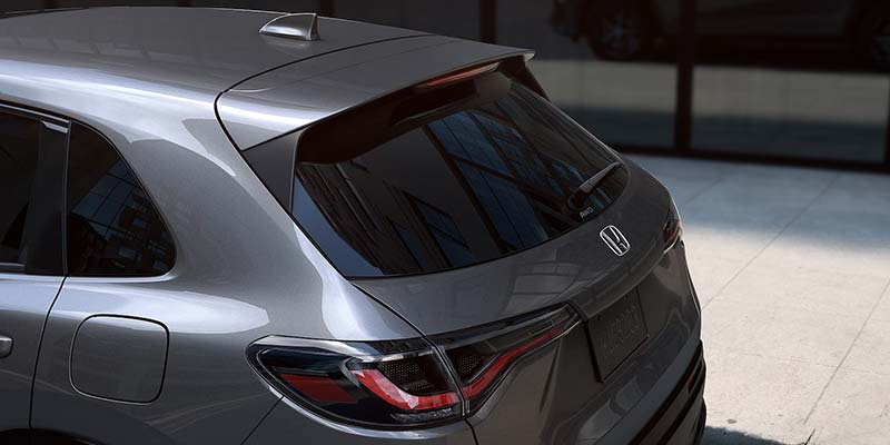 2026 Honda HR-V rear view with stylish taillights.